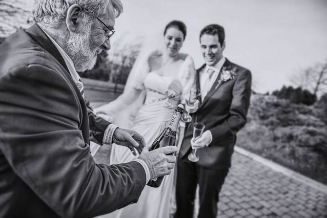 champagne wedding